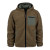 2 in 1 Jas!! Reversible Sherpa en softshell jas! Kleur Coyote/Ranger