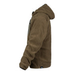 2 in 1 Jas!! Reversible Sherpa en softshell jas! Kleur Coyote/Ranger