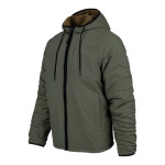 2 in 1 Jas!! Reversible Sherpa en softshell jas! Kleur Coyote/Ranger