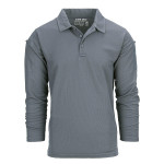 Army Polo Tactical Wolf Grey Quick Dry Lange mouw