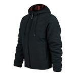 2 in 1 Jas!! Reversible Sherpa en softshell jas! Kleur Zwart/Rood