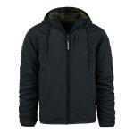 Reversible Sherpa softshell jas Zwart/ Olive