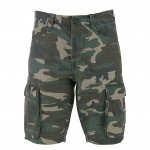 Army Stone Washed Shorts Woodland